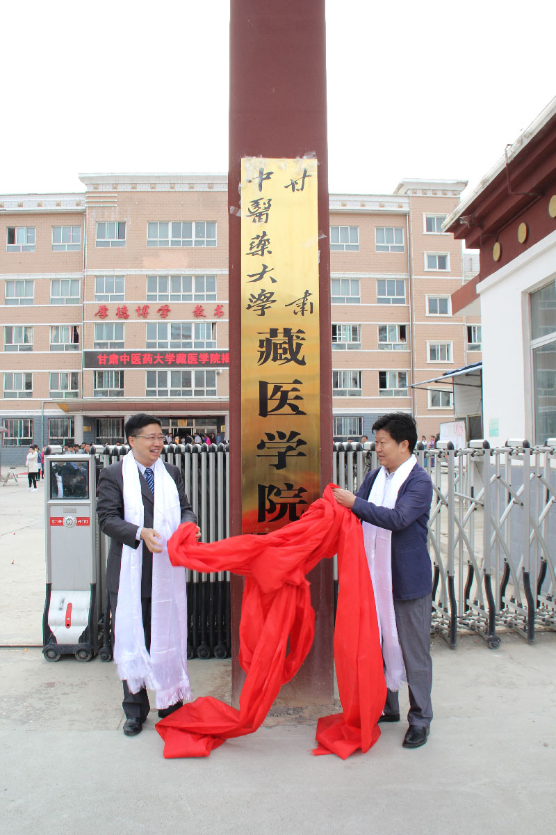 藏医学院揭牌仪式